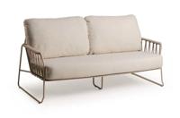 Rivera 2-zits lounge bank champagne Tierra Outdoor - Tierra outdoor - thumbnail