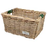 Rieten Fietsmand L Grass grijs - thumbnail