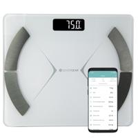 Slimme Bluetooth Weegschaal Wit - Silvergear - thumbnail