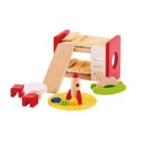 Hape poppenhuis kinderkamer - thumbnail