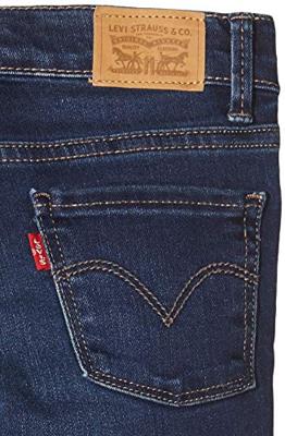 Super skinny jeans voor meisjes LVB 710 Levi's® ongewassen denim Super skinny jeans voor meisjes LVB 710 Levi's® ongewassen denim