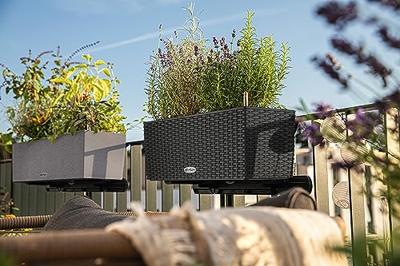 Jardiniere - Lechuza - Balconera Cottage 50 - Graniet - Rechthoekig - Met waterreservoir - thumbnail