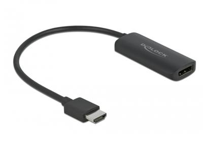 Delock 63206 Adapter HDMI-A male naar DisplayPort female 4K 60 Hz Delock 63206 Adapter HDMI-A male naar DisplayPort female 4K 60 Hz