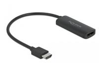 Delock 63206 Adapter HDMI-A male naar DisplayPort female 4K 60 Hz - thumbnail
