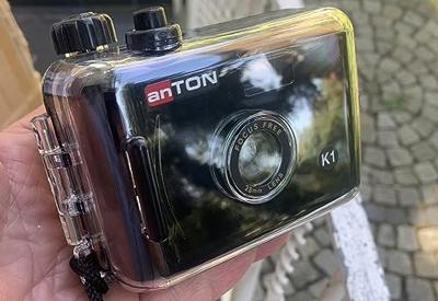 anTON K1 filmkamera met onderwaterbehuizing, zwart