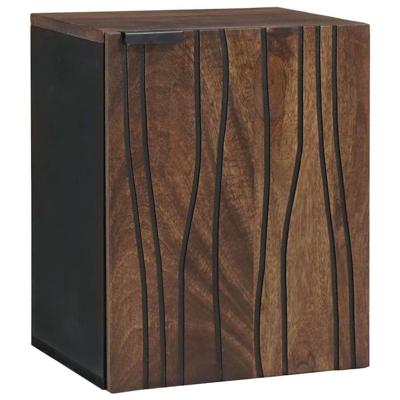 Badkamerkast met plank Walnotenhout 38 x 33,5 x 48 cm