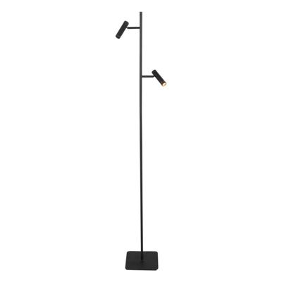 Steinhauer Vloerlamp 2-lichtsLumo zwart - 4608ZW