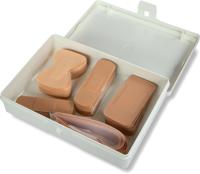 Pleisters, assorti afmetingen, koffer van 100 stuks - thumbnail