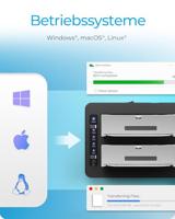 ICY BOX IB-1233CL-CR USB 3.2 Gen 1 (3.1 Gen 1) Type-A Zwart - thumbnail