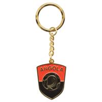 Angola Enamel Keyring - thumbnail