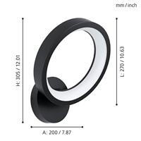 Eglo WandlampZigbee Marghera-Z - 900069 - thumbnail