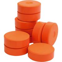 Colortime Tempera vloeibare aquarelverf, h: 19 mm, d 57 mm, oranje, 10 stuk/ 1 doos - thumbnail