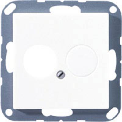 Jung A562WW Afdekking Afdekking 1-voudig Alpine-wit 1 stuk(s)