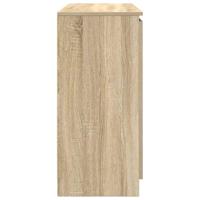 Dressoir met lades 100,5x35x76cm spaanplaat sonoma eikenkleurig - thumbnail