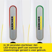 Stoommop - KARCHER - SC 3 UPRIGHT EasyFix - Elimineert tot 99,99% van de virussen en bacteriën - thumbnail