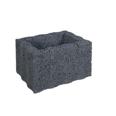 3 stuks! Ridgeflor middel zwart 40x30x25 cm Gardenlux - Gardenlux