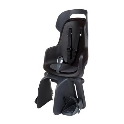 Bobike Kinderzitje achter go maxi rs met dragerbevestiging (cfs) en slaapstand - urban zwart