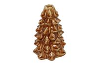 Kaarshouder everlands kunstkerstboom bruin Ø11xH19cm - thumbnail