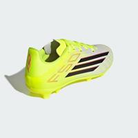 adidas F50 League Gras / Kunstgras Voetbalschoenen (MG) Kids Neongeel Zwart Rood - thumbnail