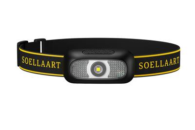 Soellaart Hoofdlamp H023 Zwart/Geel Soellaart Hoofdlamp H023 Zwart/Geel