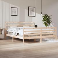 Bedframe massief grenenhout 200x200 cm - thumbnail