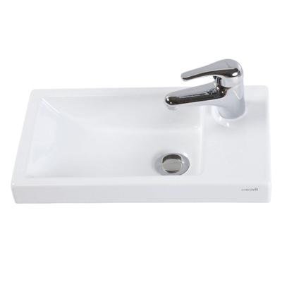 Wastafel Boss & Wessing Elmas 25x45 cm Keramiek Wit Boss & Wessing Wastafel Boss & Wessing Elmas 25x45 cm Keramiek Wit Boss & Wessing