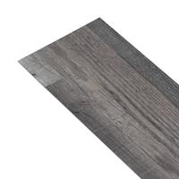 Vloerplanken zelfklevend 4,46 m 3 mm PVC industrieel houtkleur - thumbnail