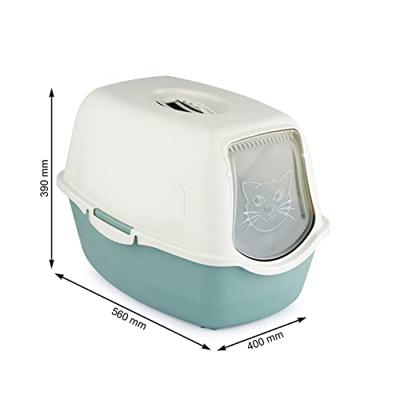 Rotho bailey kattenbak eco groen/zand
