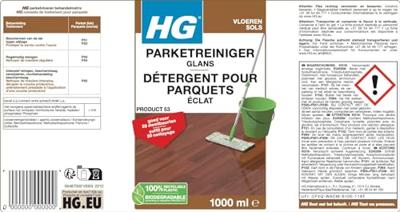 HG parketreiniger glans 1L