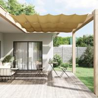 VidaXL Luifel verticaal 140x270 cm oxford stof beige - thumbnail