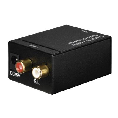 Hama Audio-converter AC80 Digitaal Naar Analoog Hama Audio-converter AC80 Digitaal Naar Analoog