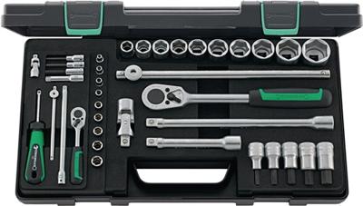 Stahlwille 40/52/27/11 KN 96011160 Dopsleutelset 1/4 (6.3 mm), 1/2 (12.5 mm) 38-delig