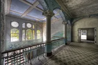 Alexsar Art Schilderij Glas panel urbex 150x100cm - thumbnail