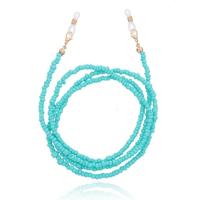 Deja Jewels Turqoise Koord voor Zonnebril of Leesbril met Kraaltjes - thumbnail