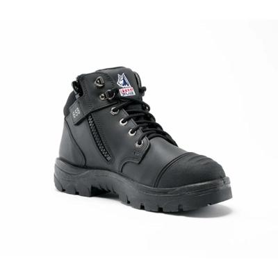 Steel Blue werkschoenen Parkes Zip Scuff Zwart S3 - maat 46