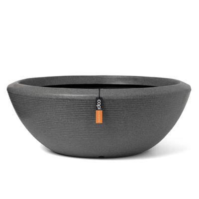 Capi Schaal Laag Granite 61cm - Antraciet