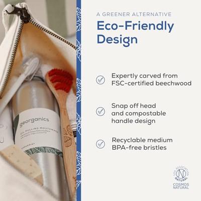 Tongue brush medium beechwood 1 Stuks Tongue brush medium beechwood 1 Stuks