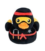 Fuzzyard Waddle Squad-dle Diverse Pluche Hondenspeelgoed (Quackie Chan) - thumbnail