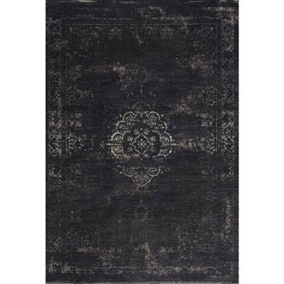 Louis de Poortere - 8263 Fading World Medallion Mineral Black - 140x200 cm Vintage Vloerkleed