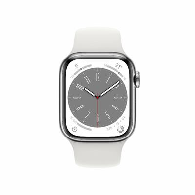 Apple Watch Series 8 41mm Cellular Stainless Steel (Simlockvrij) / SV