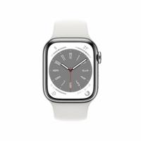 Apple Watch Series 8 41mm Cellular Stainless Steel (Simlockvrij) / SV - thumbnail