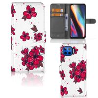 Motorola Moto G 5G Plus Hoesje Blossom Red - thumbnail