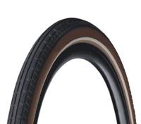 Deli tire buitenband zwart-bruin 28x1.75 47-622 reflectie breaker - thumbnail