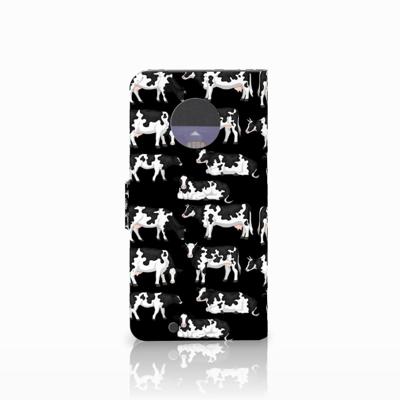 Motorola Moto G6 Telefoonhoesje met Pasjes Koetjes