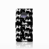 Motorola Moto G6 Telefoonhoesje met Pasjes Koetjes - thumbnail