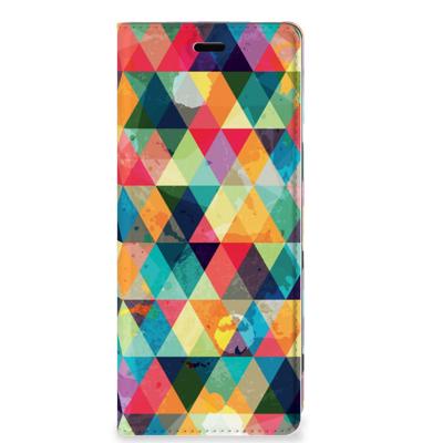 Sony Xperia 5 | Hoesje met Magneet | Geruit