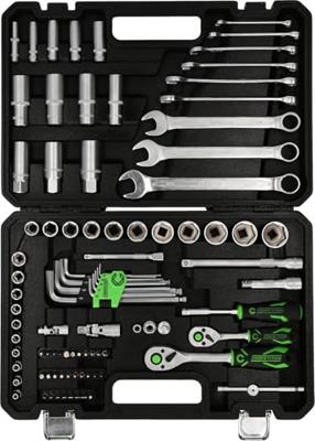 KS Tools 512.0092 COMPETITION 1/4 + 3/8 Steckschlüssel -Satz 512.0092 Dopsleutelinzetstuk