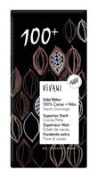 Vivani Chocoladereep Superior Dark 100% - thumbnail