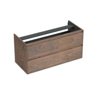 Onderkast Forzalaqua Reno 120x51x60 cm 2 Lades Softclose Eiken Havanna Forzalaqua - thumbnail