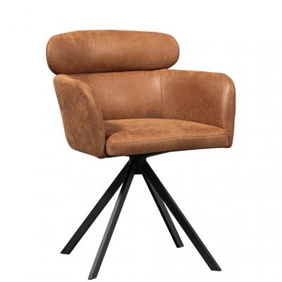 Woood Fenne eetkamerstoel Cognac